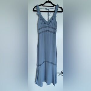 Reformation Blue Dress